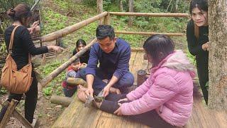 Go into the forest to find food and help people in accidents khánh/farm building