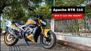 TVS Apache RTR 310 Detailed Ride Review - Better than New Duke 390?