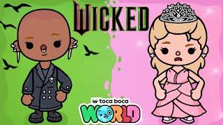 ELPHABA  GLINDA 🩷 Wicked and toca boca world update !  wicked animation