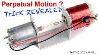 TRICK REVEALED FREE ENERGY motion perpetual Rotation infinity tutorial