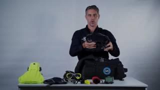 HYDROS PRO: Packing a complete dive set in a "carry on" backpack