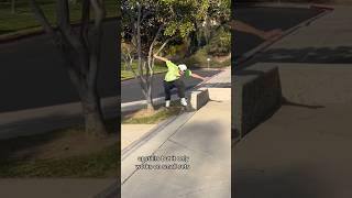 Going UP stairs on a Skateboard?! #skateboarding #skate #shorts