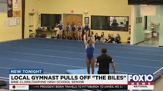 Local gymnast pulls off "The Biles"