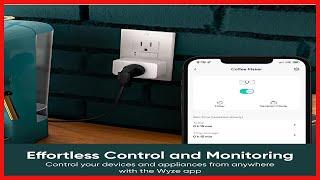 Wyze Plug, 2.4GHz WiFi Smart Plug, Works with Alexa, Google Assistant