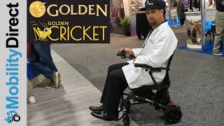 Golden Tech Cricket Power Wheelchair Sneak Preview - GP302