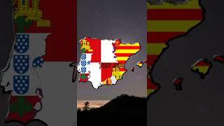 Hispania in the year 1400 #flagmap #short #geography