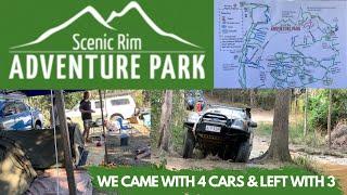 SCENIC RIM 4WD ADVENTURE PARK | We went with 4 cars and left with 3