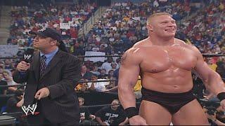 Brock Lesnar & Paul Heyman Call Out The Rock | August 22, 2002 Smackdown