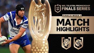 NRL 2024 | Bulldogs v Sea Eagles | Match Highlights