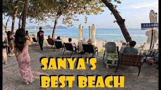  SANYA, Hainan Island! Sanya's BEST is Dadonghai Beach!  Here it is....! (China)