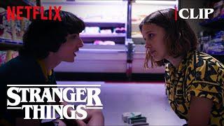 mike trying to tell eleven that he LOVES HER | stranger things