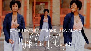 Nikki Blazer Sew Along