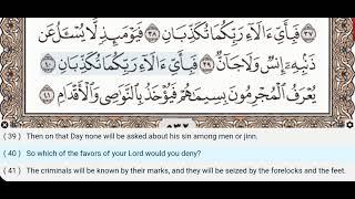 55 - Surah Ar Rahman - Dr Ayman Suwayd - Teacher - Learn Quran Tajweed