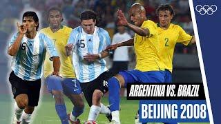  Argentina   Brazil | ️ Men's Football Semifinal | Beijing 2008