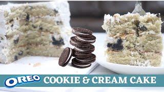 Best Oreo Cookie and Cream Cake