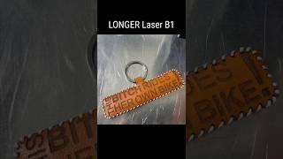 Making a leather keychain with Longer Laser B1