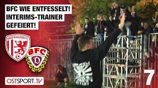 BFC wie entfesselt! Interims-Trainer gefeiert: Greifswalder FC - BFC Dynamo | Regionalliga Nordost