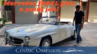 Repainting a Mercedes 190SL | Classic Obsession | Episode 83