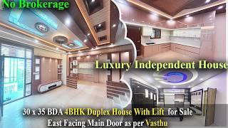 Luxurious 5BHK Duplex | North-East Corner BDA Home for Sale in Bangalore | Ready to Move In