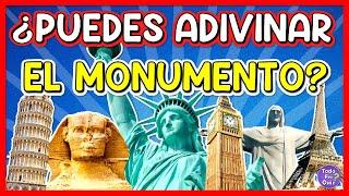 ¿Cuántos "MONUMENTOS" Reconoces? | Adivina el Monumento Test/Trivia/Quiz