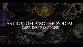 The Jacob & Co. Astronomia Solar Zodiac Tutorial