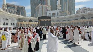 Makkah Haram Sharif | October 14, 2024 | Kaaba Live | Hijra Road | beautiful View Masjid Al Haram