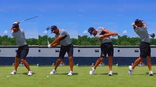 Smooth But Powerful Swing by Xander Schauffele (Slow Motion)