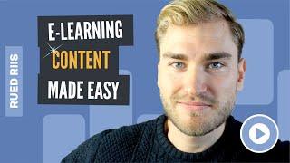 1 Simple Tool that will Turn you Into a Content Machine [E-learning Edition]