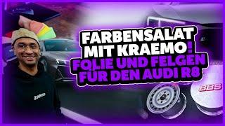 JP Performance - Farbensalat mit Kraemo! Folie und Felgen für den AUDI R8