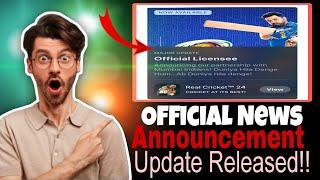 AA GAYA UPDATE‼️ Real Cricket 24 New Update Released  || RC24 New Update | Real Cricket 24