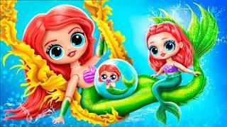 The Little Mermaid / NEW EPISODE / 32 LOL OMG DIYs