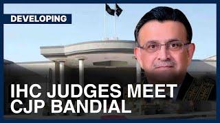 IHC Judges' Meet With Chief Justice Of Pakistan Fuels Speculations | Developing | Dawn News English