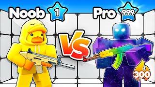 I DESTROYED Pros as a Lvl. 1 NOOB in Roblox Rivals!