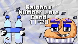 Rainbow Number Lore Band 11-20