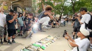 GO SKATE DAY 2024 NYC LONG OLLIE CONTEST