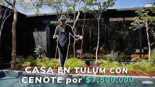 CASA EN TULUM CON CENOTE por $7,500,000 