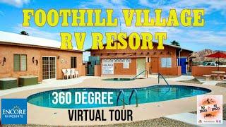 RV Park 360° Virtual Tour - Foothill Village Encore Park Yuma, AZ