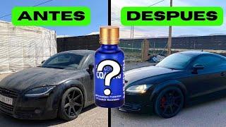 Audi tt -tts -ttrs Como aplicar ceramica -coating en vuestro coche ! por poco dinero