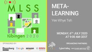 Meta Learning, part 1 - Yee Whye Teh - MLSS 2020, Tübingen