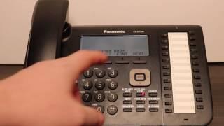 How To Program A One Touch Speed Dial on a Panasonic Digital Phone