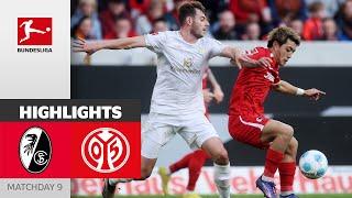 Luckypunch Remains Off | SC Freiburg - 1. FSV Mainz 05 0-0 | Highlights | MD 9 – Bundesliga 2024/25