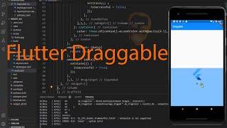 Flutter Draggable Tutorial. #Draggable Widget in flutter