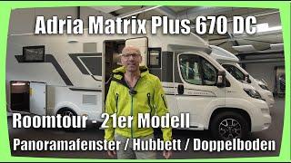 Adria Matrix Plus 670 DC - Roomtour - 21er Modell - Rundgang beim Wohnmobilhändler