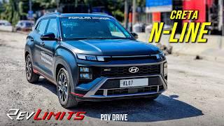 2024 Hyundai CRETA N-Line N10 DCT | #povtestdrive #166 | RevLimits #cretanline