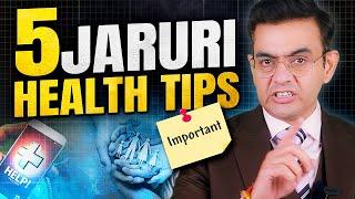 5 Tips to Save Your Life | Biggest Health Crises  |  Sonu Sharma