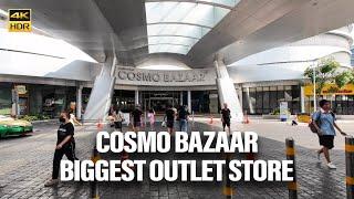 [4k] Cosmo Bazaar Biggest Outlet Store in Thailand 