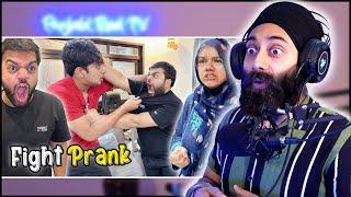 Indian Reaction on Fake Fight Prank On My Mother | PunjabiReel TV Extra