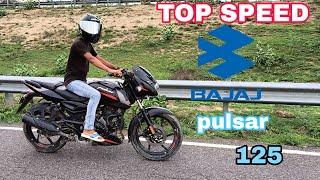 BAJAJ PULSAR 125 BS6 (TOP SPEED) @DRAGGER_JATIN