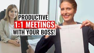 6 Tips to Prepare for a 1:1 Meeting With Your Boss