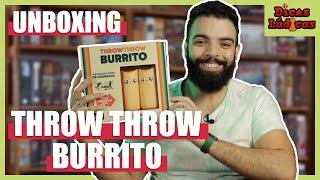 QUEIMADA DE TABULEIRO! | Throw Throw Burrito - Unboxing | Dicas Lúdicas